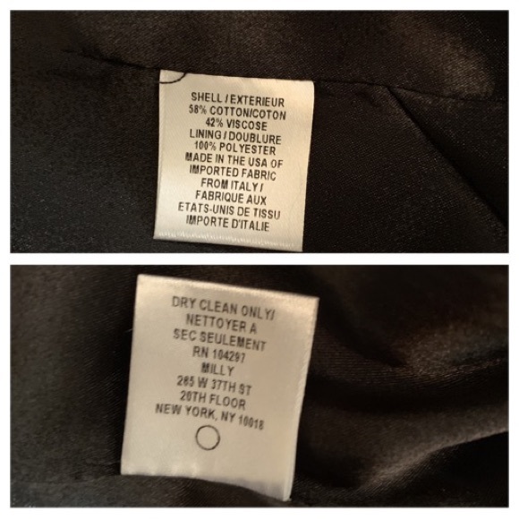 Milly • Sophia Floral Lined Zip Crop Top - Picture 8 of 8